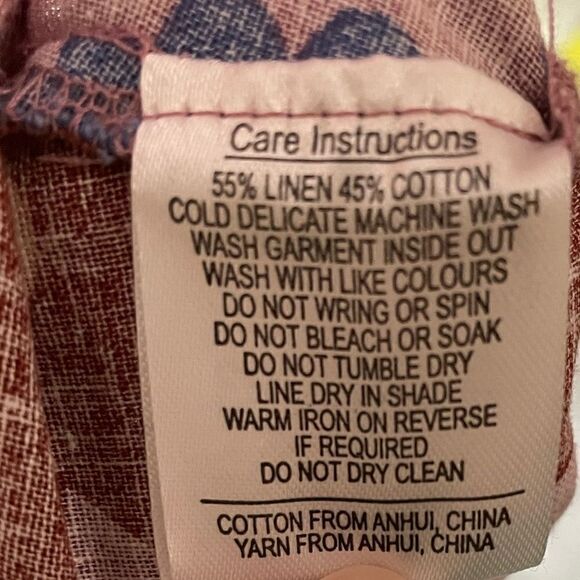 ModCloth x Princess Highway A-Line Button Front Linen Dress - Picture 6 of 6